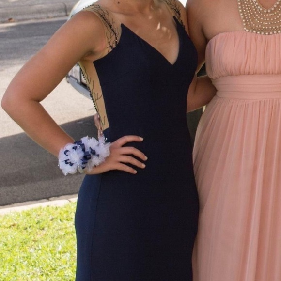 PromGirl Dresses & Skirts - NAVY Blue prom dress